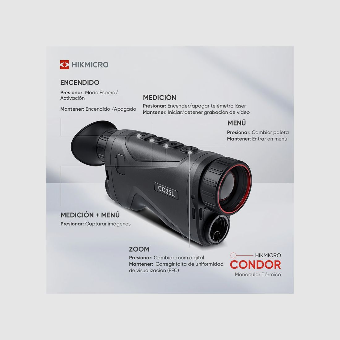 HIKMICRO CONDOR CH35L Entfernungsmesser, Bild 6 von 6