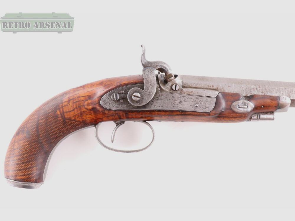 Joseph Boaler Newark muzzle-loading pistol