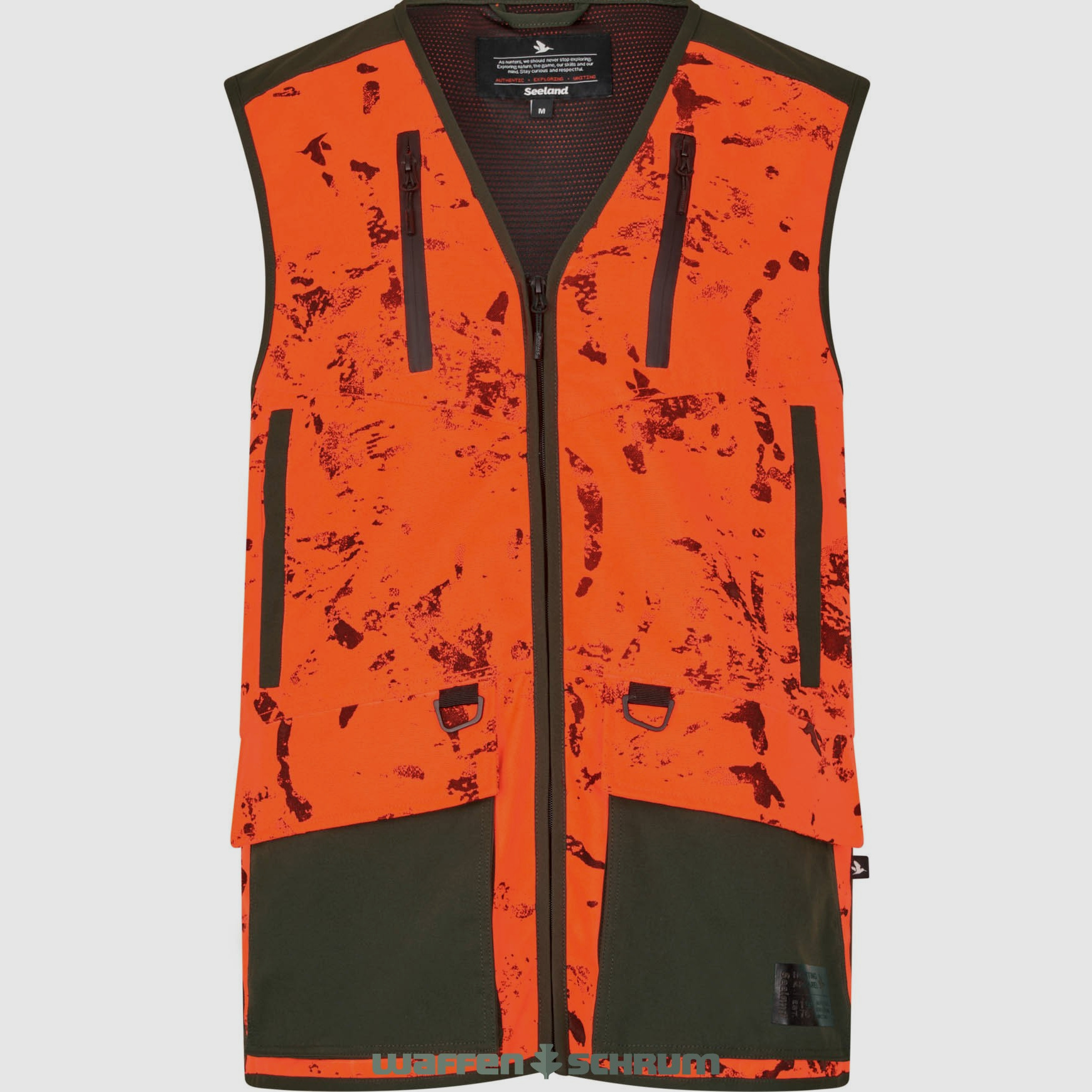 Seeland Signal Vest Trax Blaze Orange Blaze InVis MPC