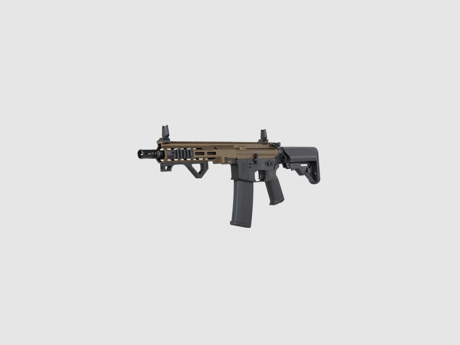 SA M4 CQB M-LOK (SA-P23 PRIME™ Aster II ETU BLDC™) Karabin Airsoft Wolno od 18 – Chaos Bronze -F-