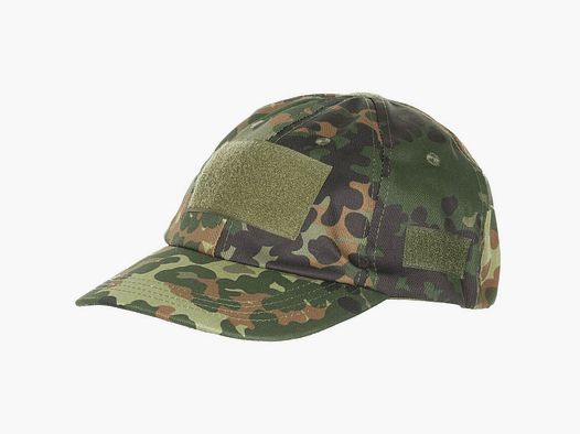 MFH Einsatz-Cap mit Klett - Flecktarn