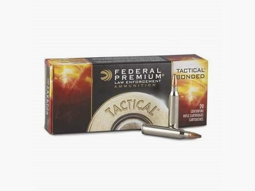Federal Tactical Bonded Law Enforcement .223 Rem. 55GR BSP 20 cartucce