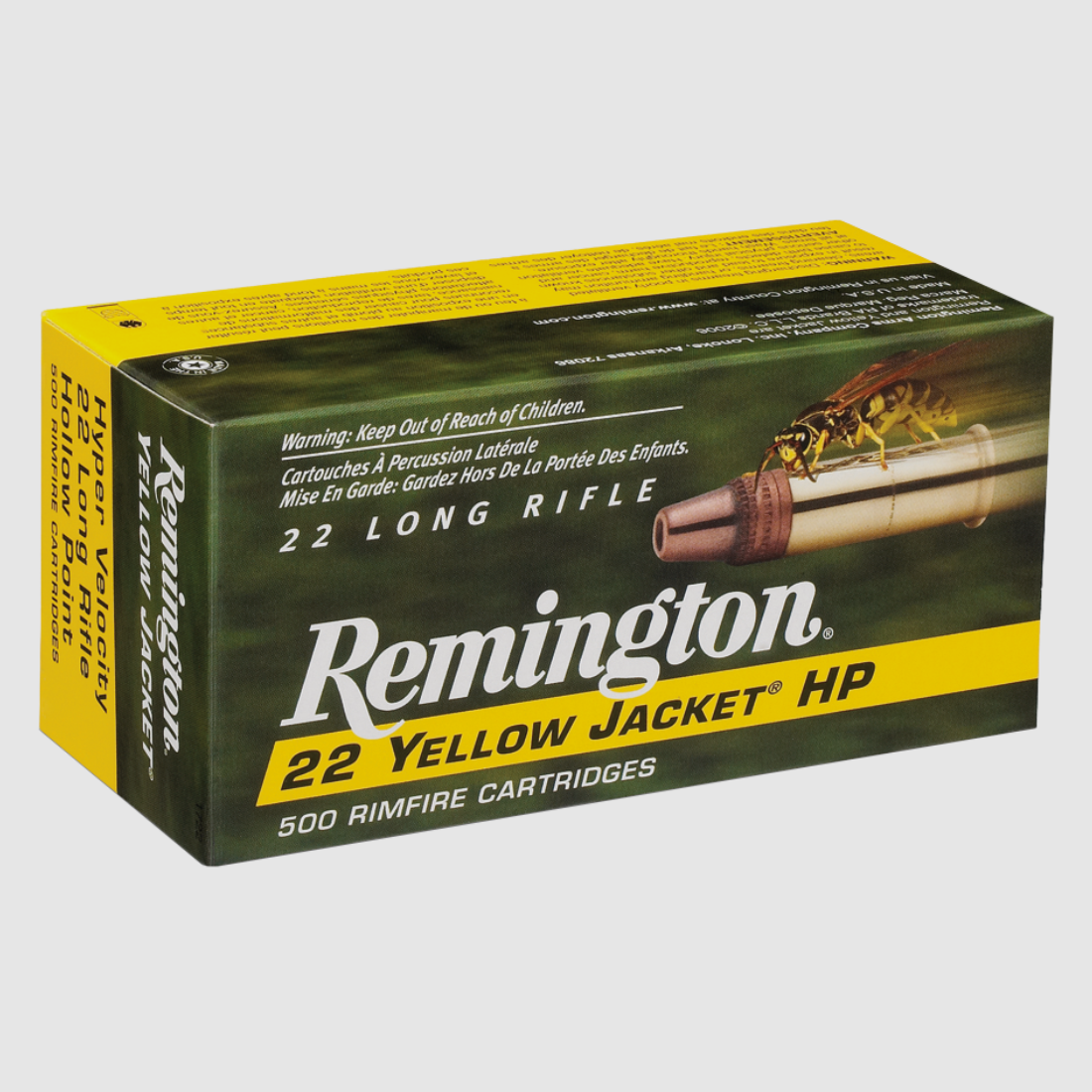 Remington – KK-Patrone .22lr / TCHP 33gr / Yellow Jacket / 100Stk.