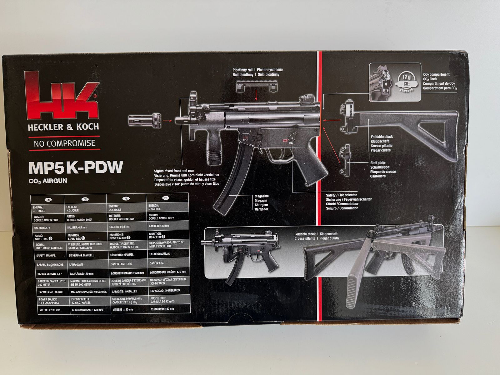 Umarex Heckler&Koch MP5 K-PDW 4,5mm BB