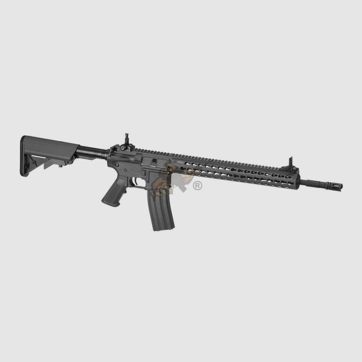 G&G CM15 KR APR 14.5 Inch in Battleship Grey Airsoft S-AEG free from 18