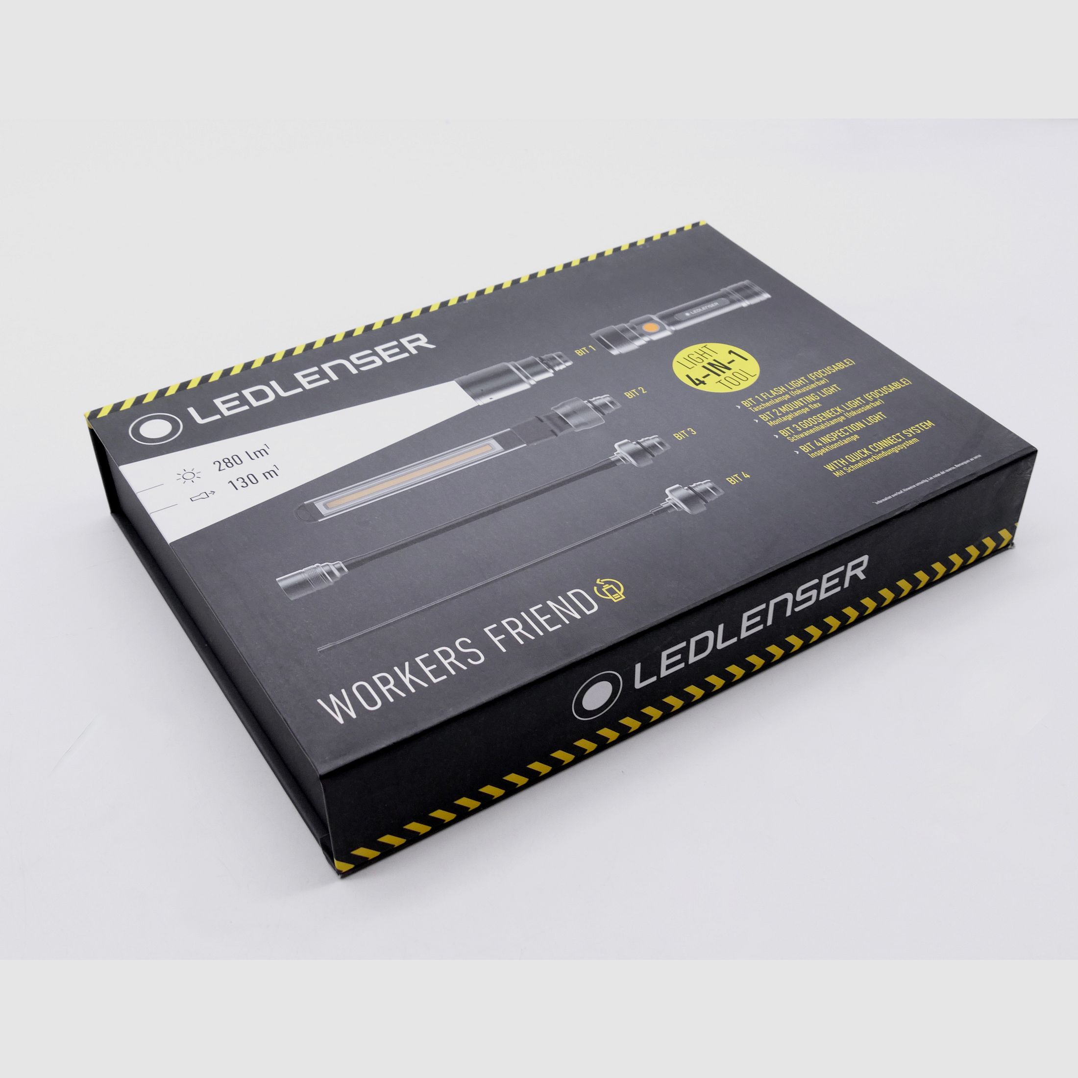 Ledlenser 202136 Workers Friend Taschenlampe flex Montagelampe Inspektionslampe