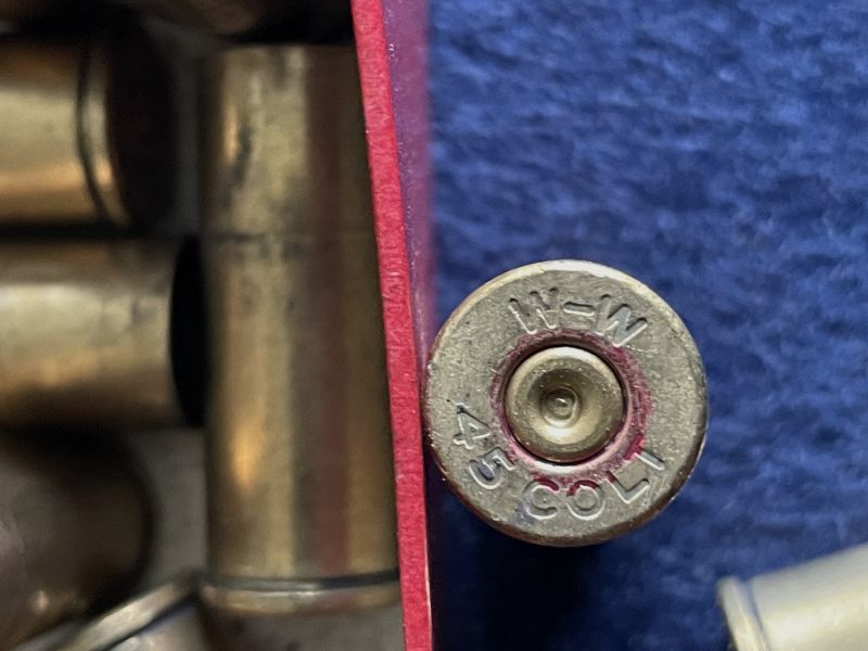 .45 Colt SAA Hülsen Winchester