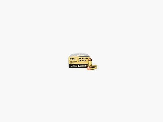 Sellier&Bellot Munition Kal. .45ACP 230grs RN Box mit 50