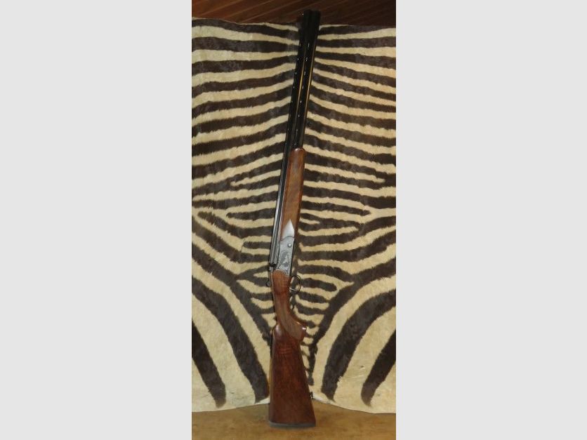 Bockdoppelflinte Country Kal. 12/76 Läufe 71 cm Ergal-Block 5 Chokes, Extractor, Einabzug, Bild 1 von 10