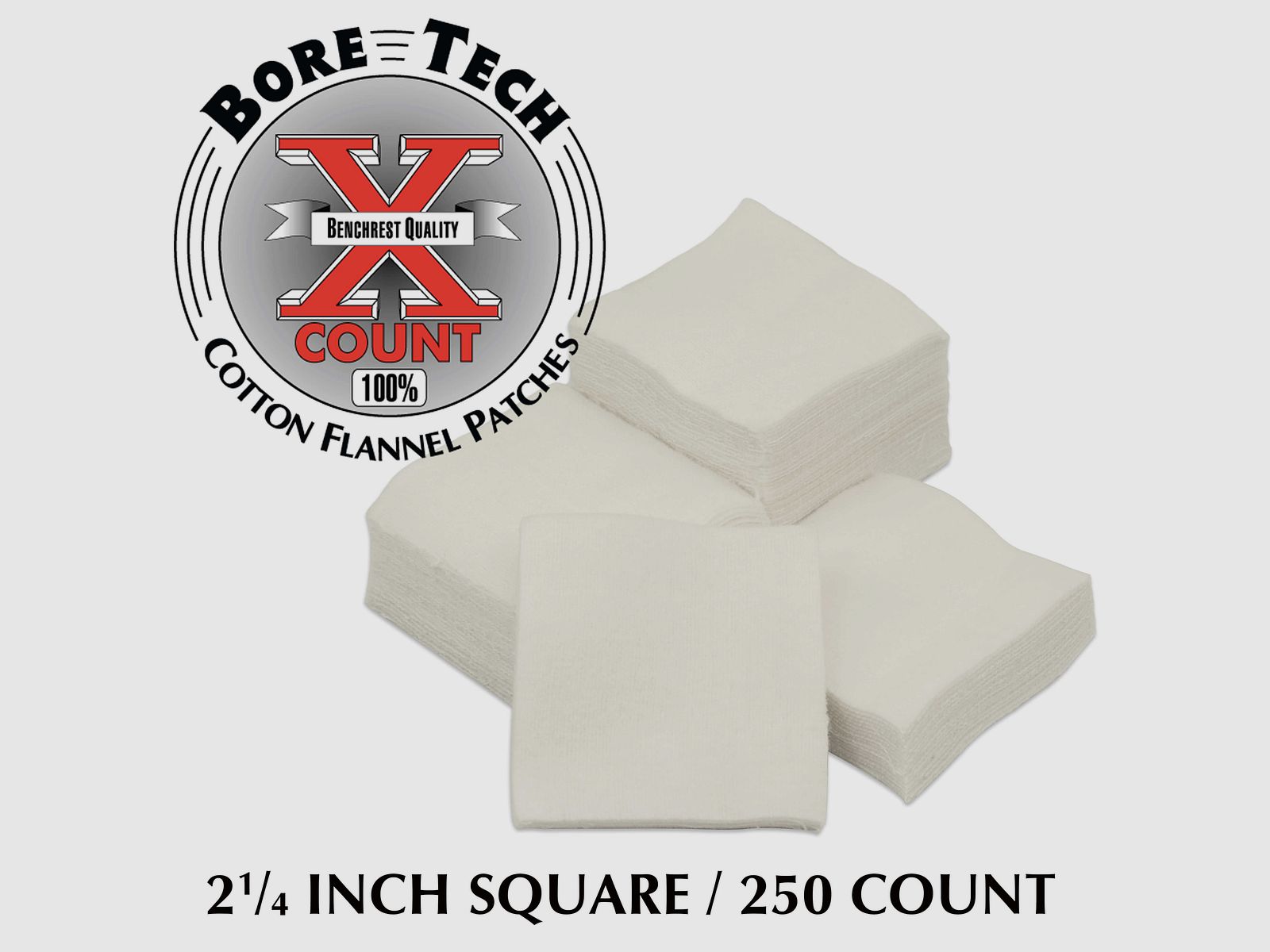 Bore Tech X-Count Patches – Baumwoll-Reinigungspatches nach Kaliber, Bild 7 von 8