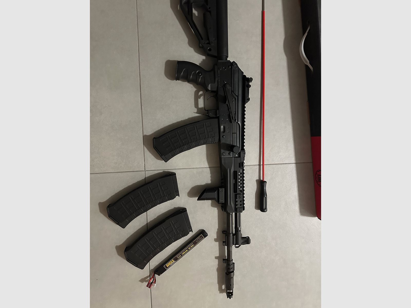 E&L AK12 "Gen.4" S-AEG mit Variohead, Pro HopUp & Begadi CORE EFCS / Mosfet zum tiefstpreis