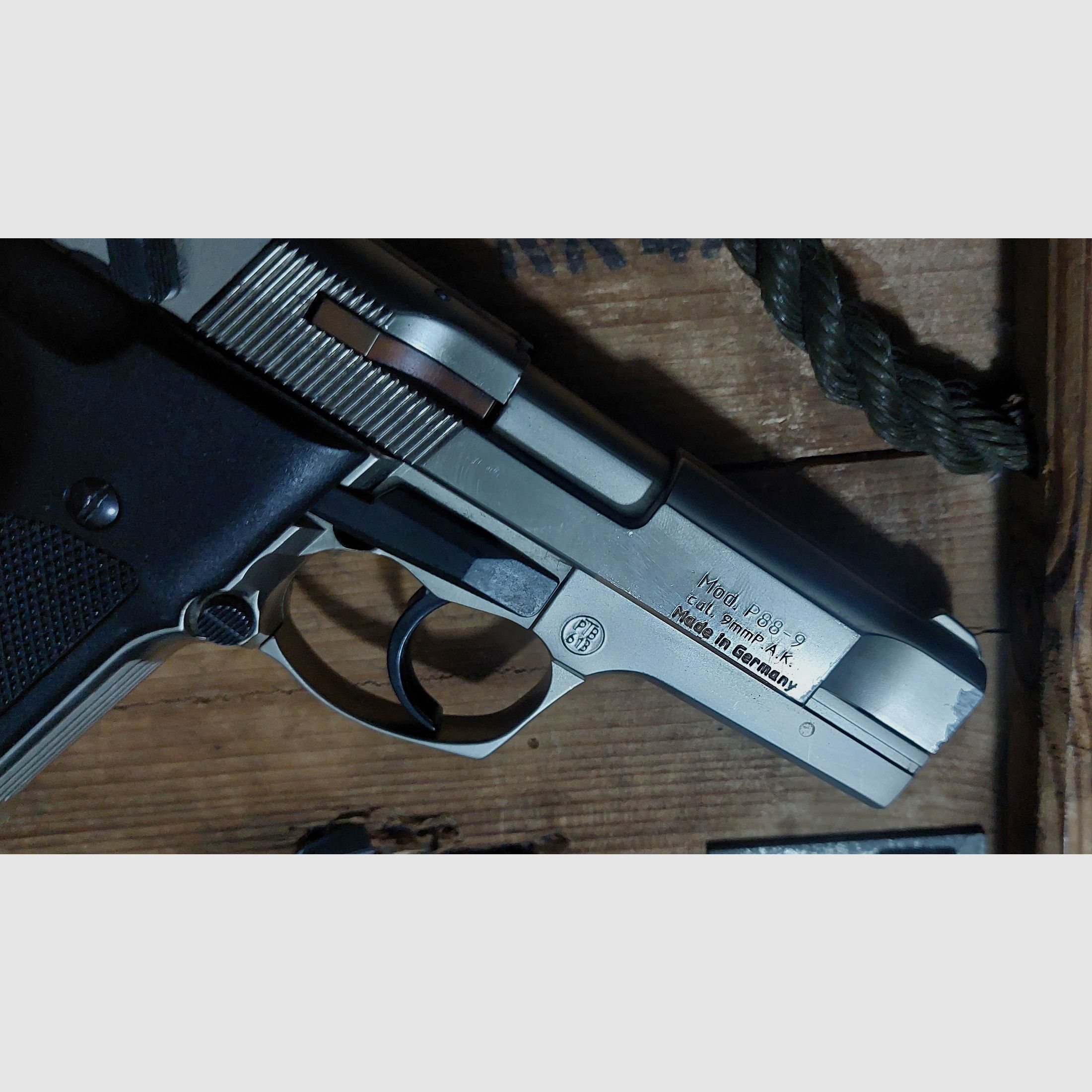 Walther P88 Compact 9 mm (PTB 613) Schreckschuss keine Walther Glock HW94 Colt