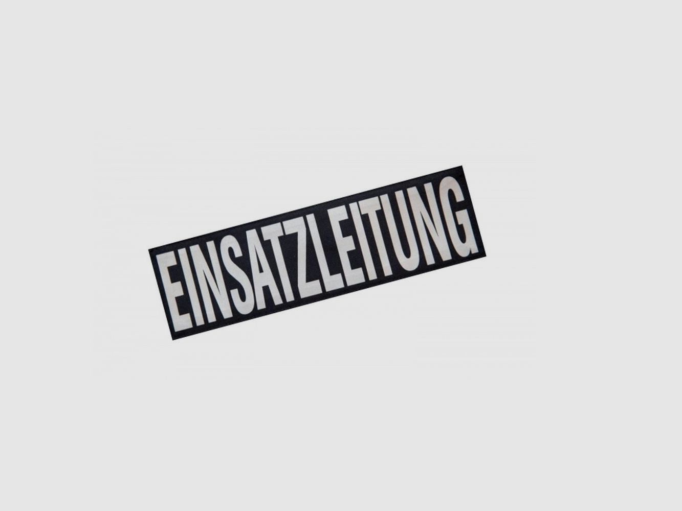 Schriftzug Brust Patch 10,5 x 3,5cm Einsatzleitung