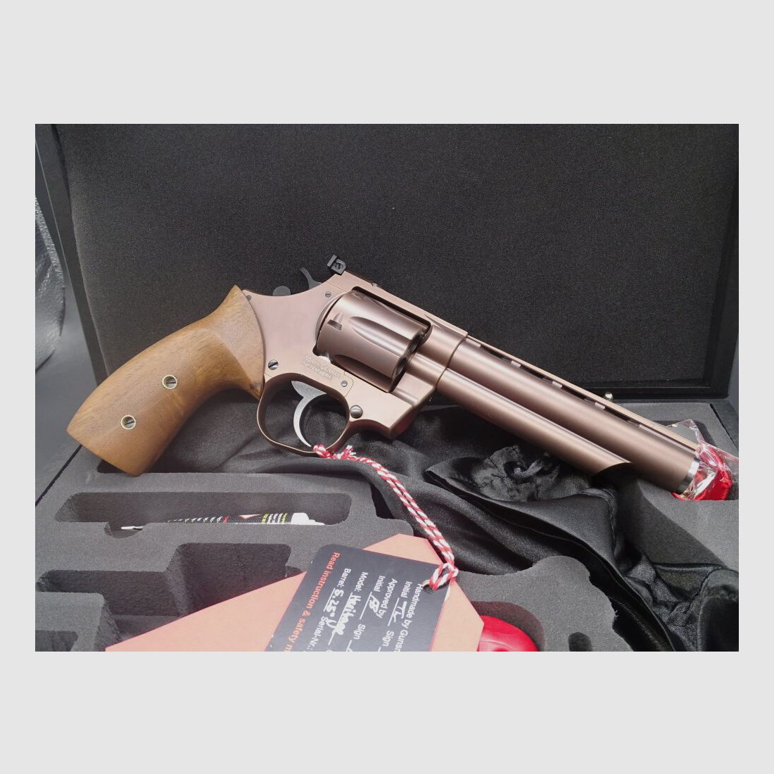 Korth Heritage / Brązowy kaliber .357 Magnum 5 1/2 " ZAWSZE MAMY REWOLWERY KORTH W MAGAZYNIE