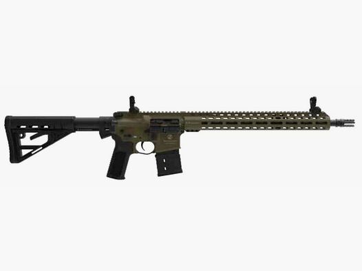 Schmeisser M5FL AR15 Made in Germany Selbstladebüchse 16,75" in OD Green sofort verfügbar, Versand +20€ - UVP: 2499€
