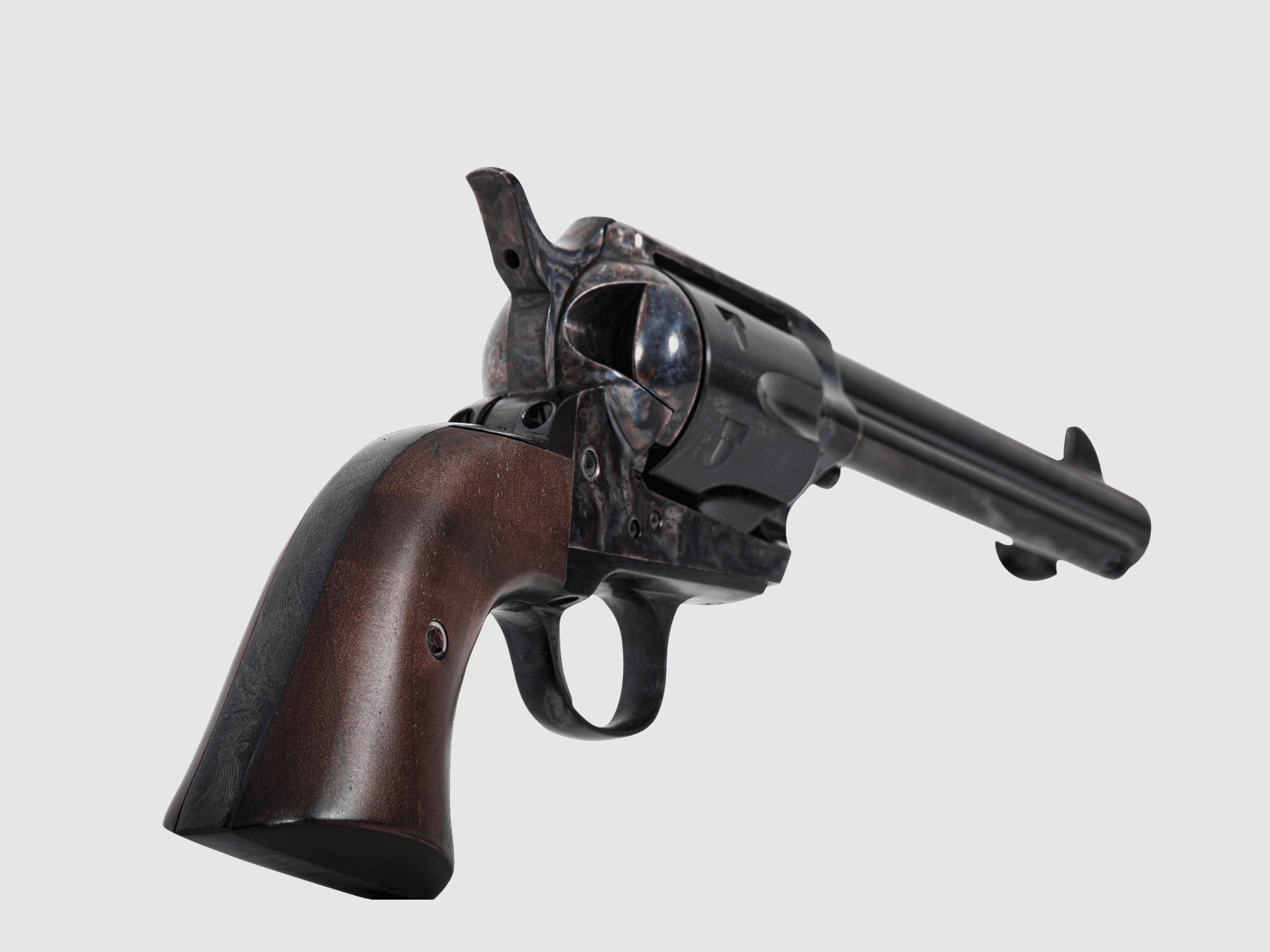 REVOLVER PIETTA 1873 SA KAL.45LC 5 ZOLL 1/2 EDELSTAHL JASPEE, Bild 3 von 6