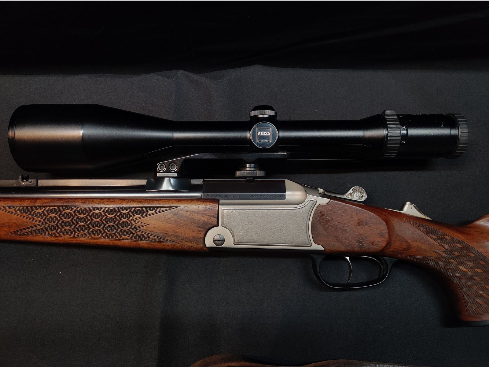 Blaser Mod. 700/88 Bockbüchsflinte - Zeiss Diavari ZM 3–12x56 T* – Sehr guter Zustand – inkl. Munition