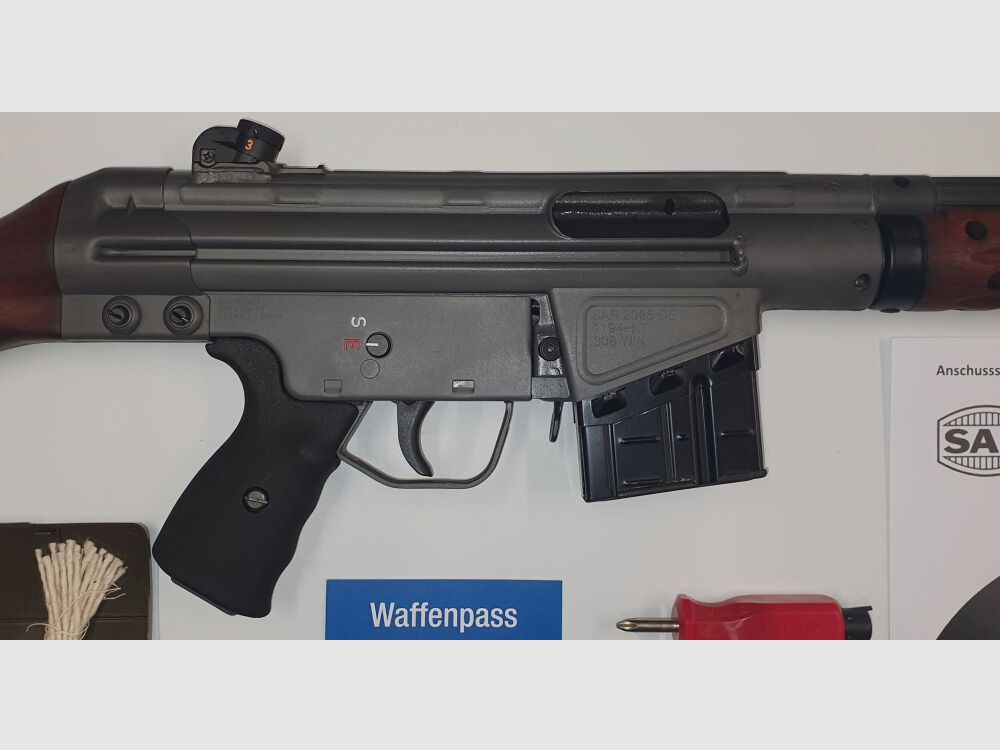 Schwaben Arms GmbH semi-automatisch geweer SAR M41 SPORTMATCH MF3 G3KT kaliber 308win. - MADE IN GERMANY - vergelijkbaar met HK41/G3