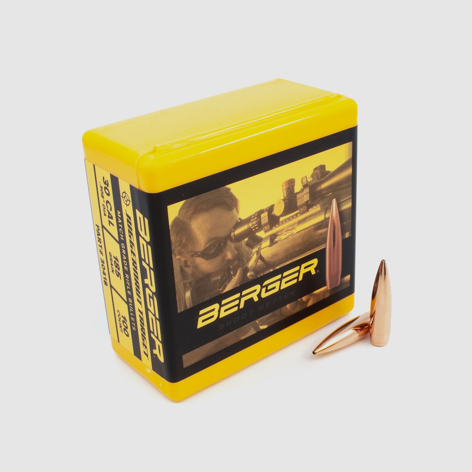 Proiettile Berger .30 Juggernaut Target 185GR 500 Pezzi