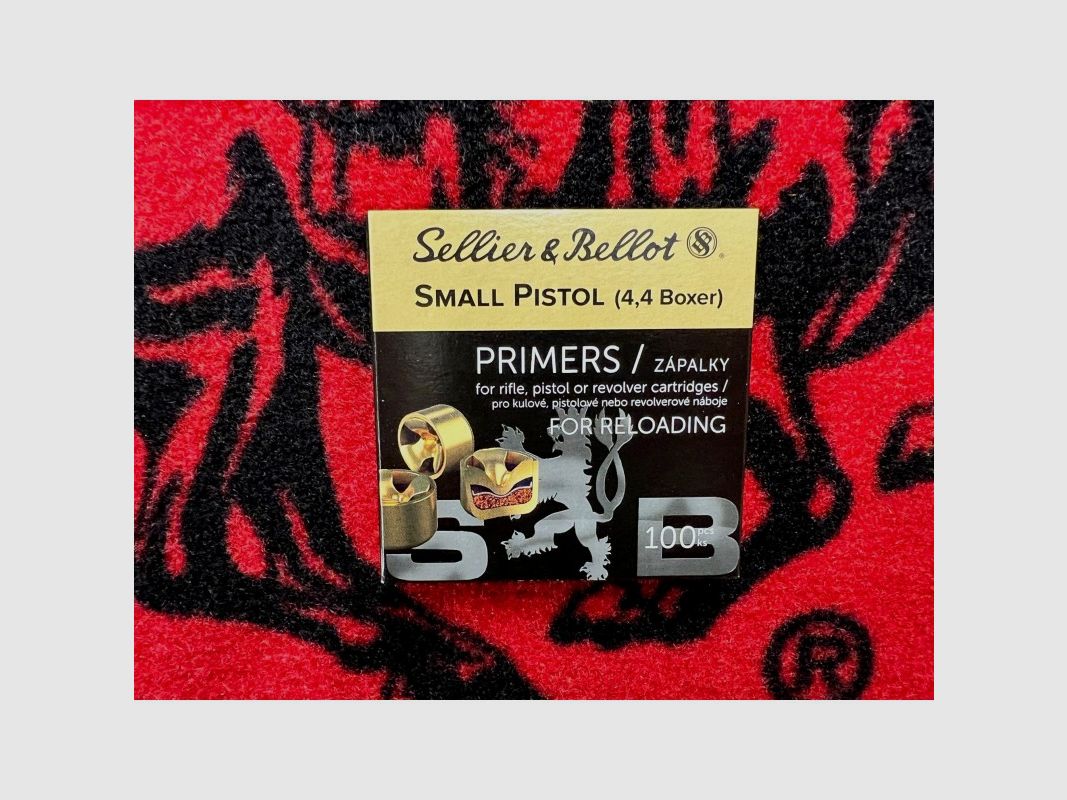 Zündhütchen Sellier & Bellot für Kleinkaliberpistolen (x1000)