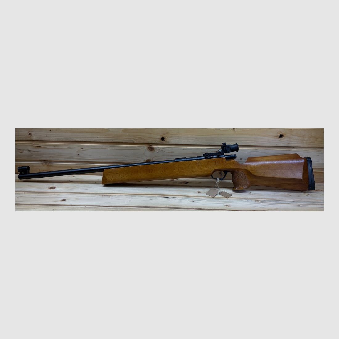 Einzelladerbüchse Suhl Mod. 150 Standard Kal.: .22lr mit Diopter / Matchgew .22lr