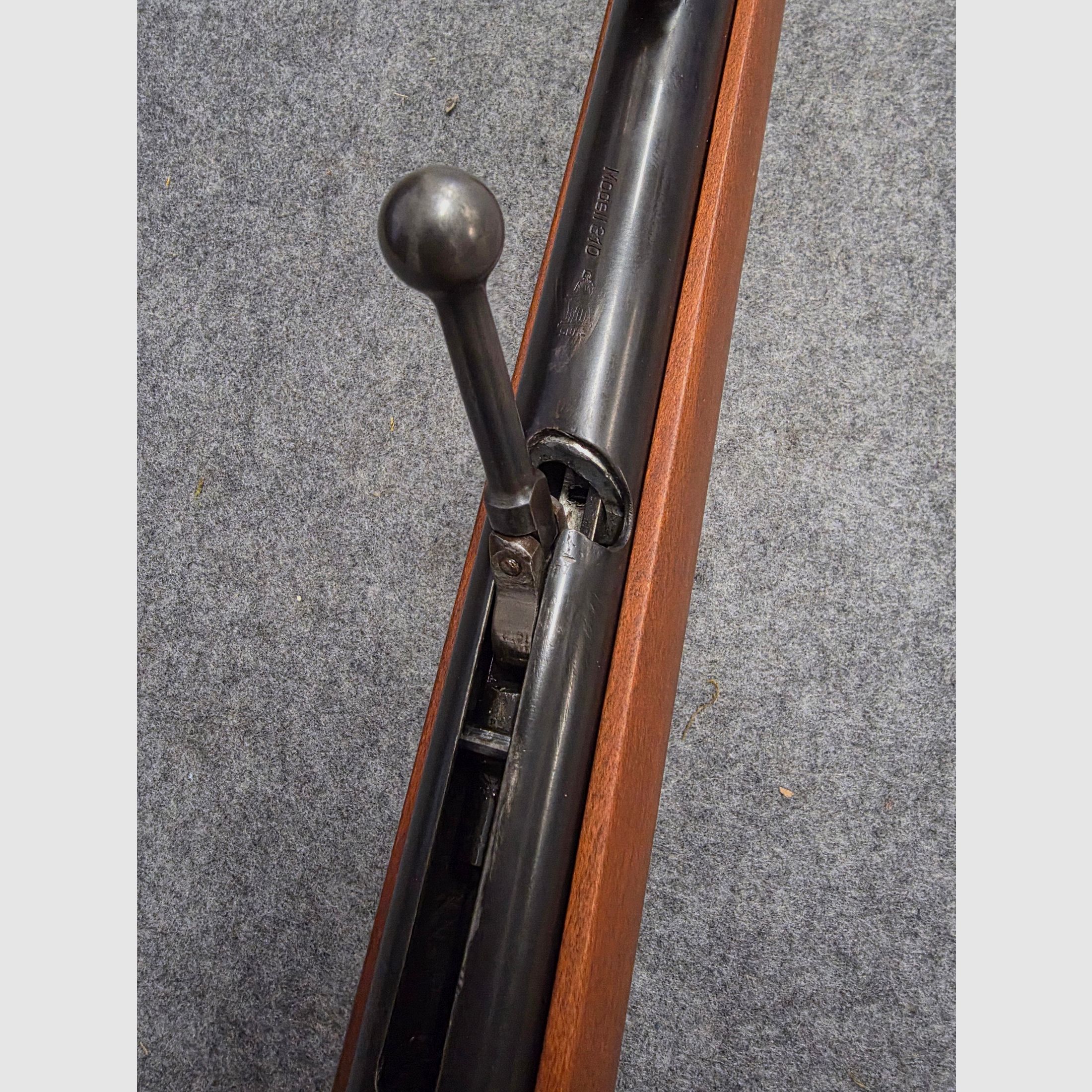 Sonderausführung nur 2 Schraubenbefestigung und kurze Länge Haenel 310 mit Standardabzug Durchlader Repetierer Kirmes 4,4 mm Luftgewehr