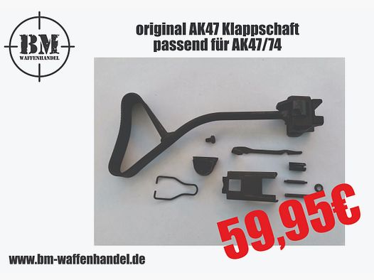 original AK 47 Klappschaft Kalaschnikow & WBP Jack