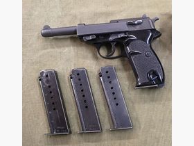 Walther P38, P1 and 4 magazines