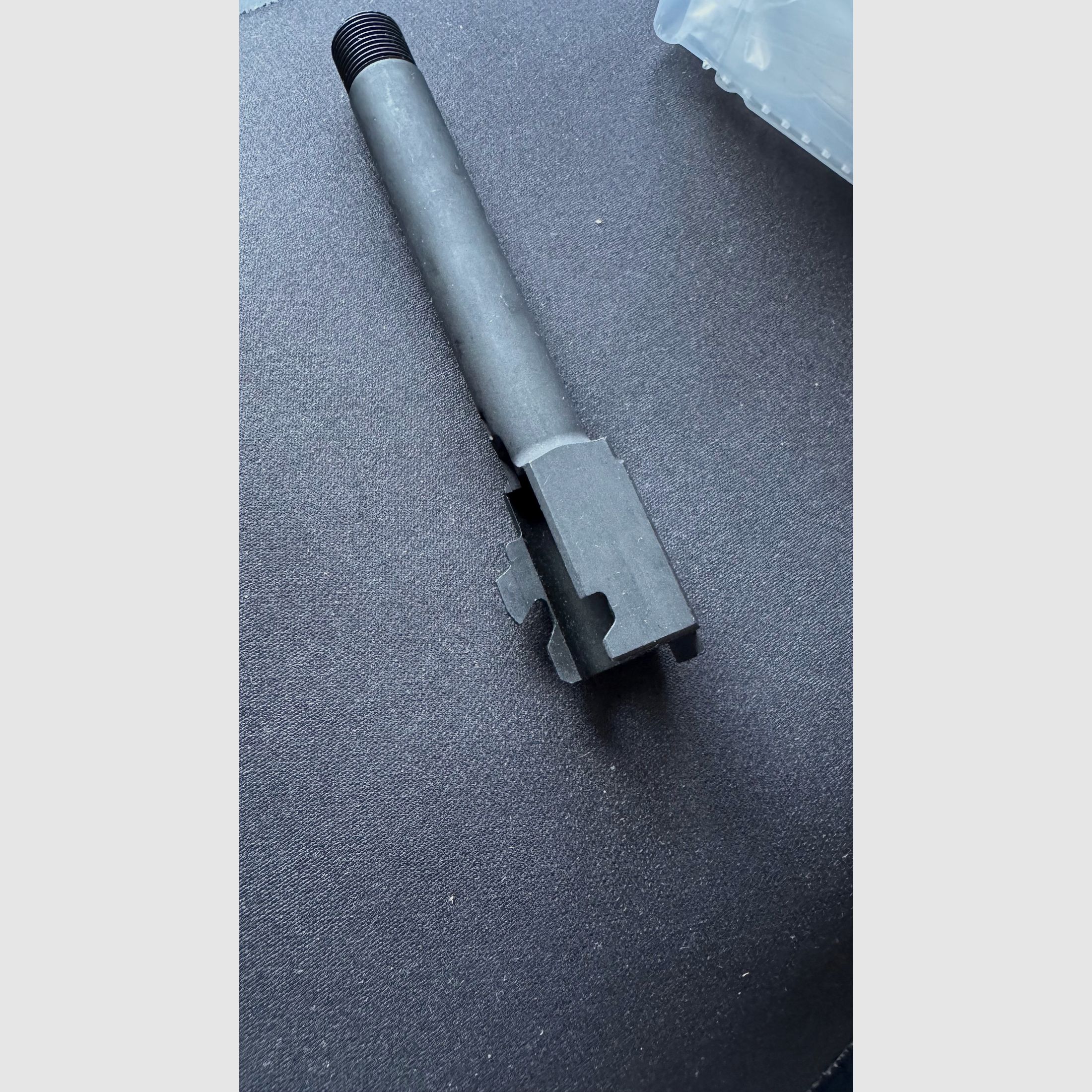 GUNDAY Steel Threaded Barrel für VFC/SRC Glock 17 Gen 5 14mm CCW Stahl Gewindelauf Linksgewinde