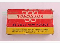 Winchester - USA Revolvermunition .38Colt New Police