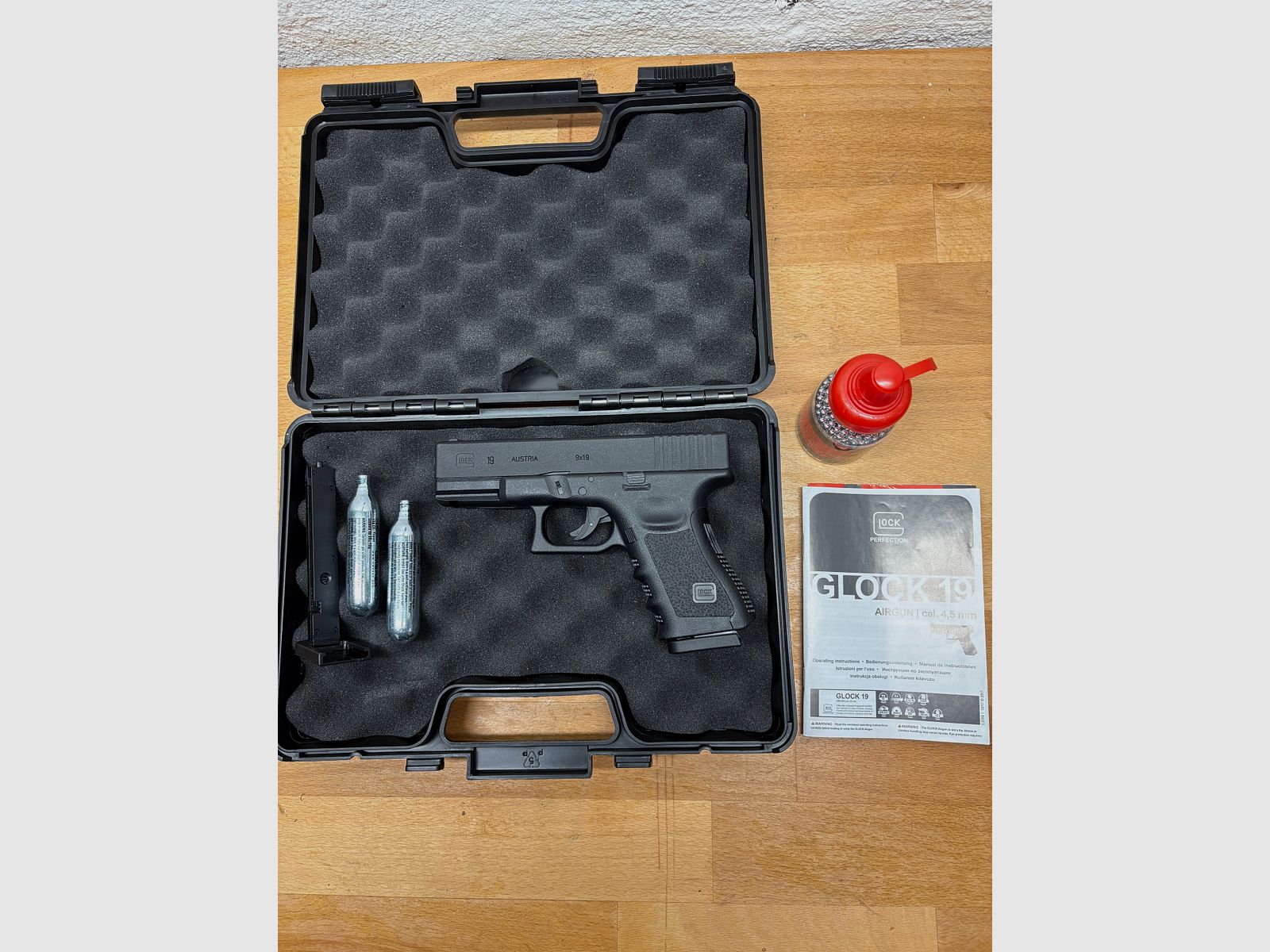 GLOCK 19 Gen4 MOS 4,5 mm (.177) BB 