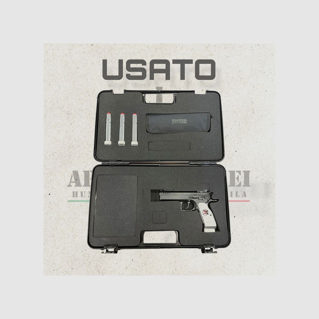 GEBRAUCHT – PISTOLE – TANFOGLIO MOD. STOCK II XTREME Kal. 9×21, Bild 5 von 5