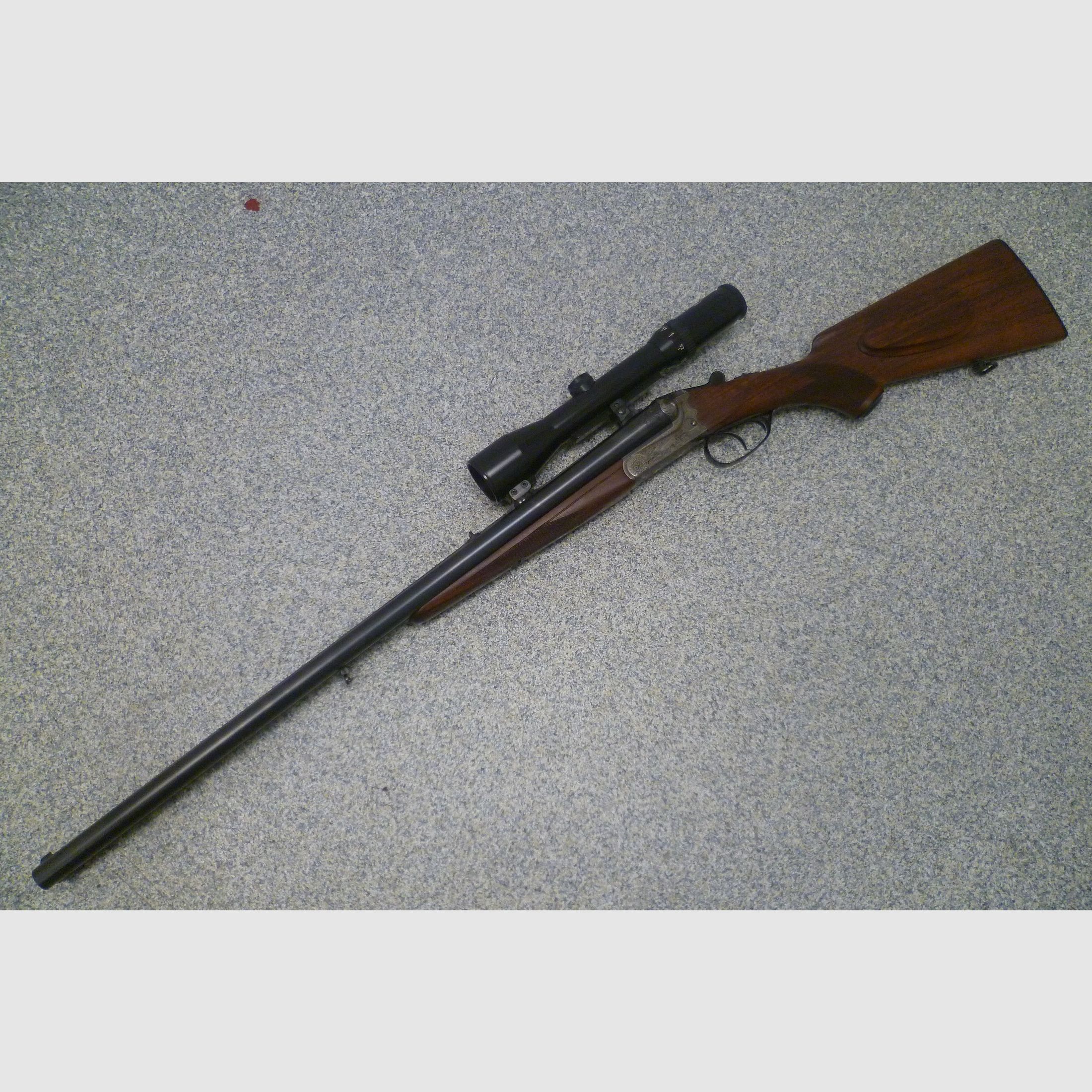 Breech-loading shotgun Bühag 12/70 & 8x57IRS