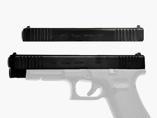 GLOCK Gen5 MOS-Wechselsystem WS-Gen5: G17 MOS (9 mm Luger) passt für Gen5 G17, G22, G34