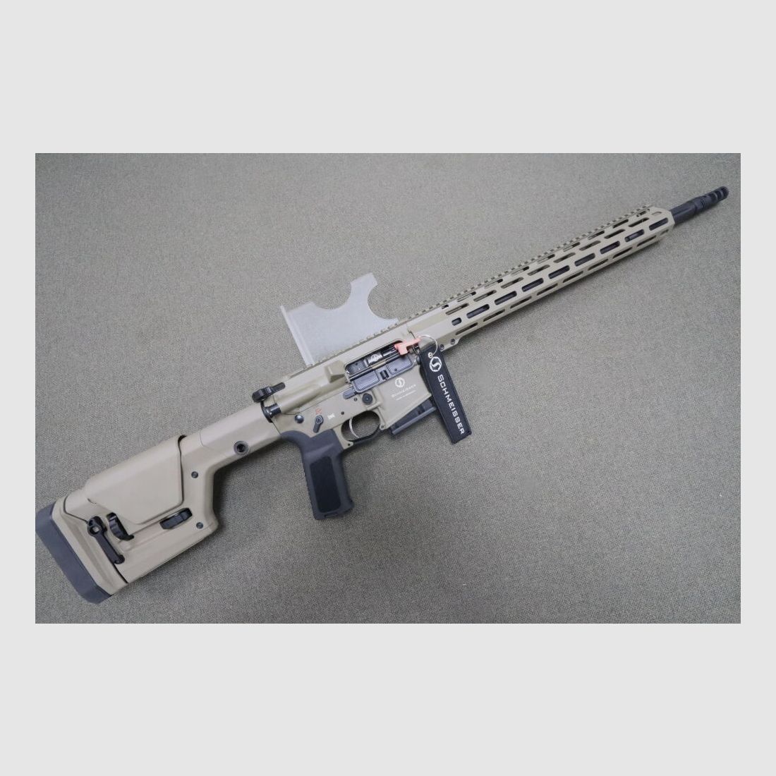 Schmeisser AR 15 DMR Schmeisser AR 15 DMR FDE 18" barrel length