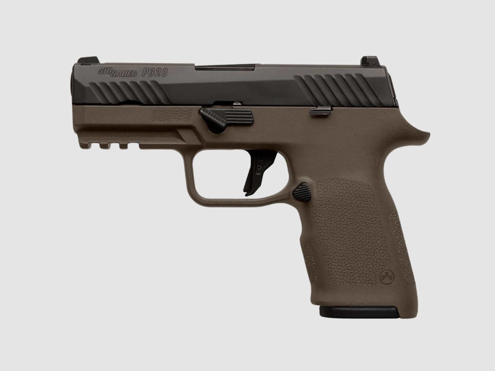 Magpul - Polymer frame EHG SG9 for SIG Sauer P320 Compact pistol - FDE - MAG1430-FDE, image 4 of 4