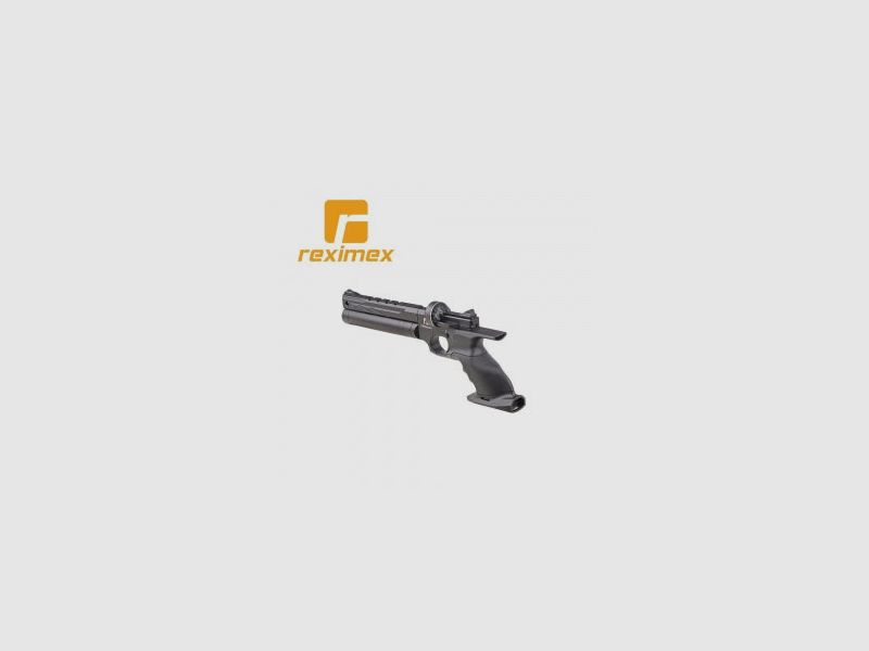 PCP-Pistole Reximex RP. Synthetik Schwarz. 10 Joule. Abnehmbare Schaft., Bild 3 von 3