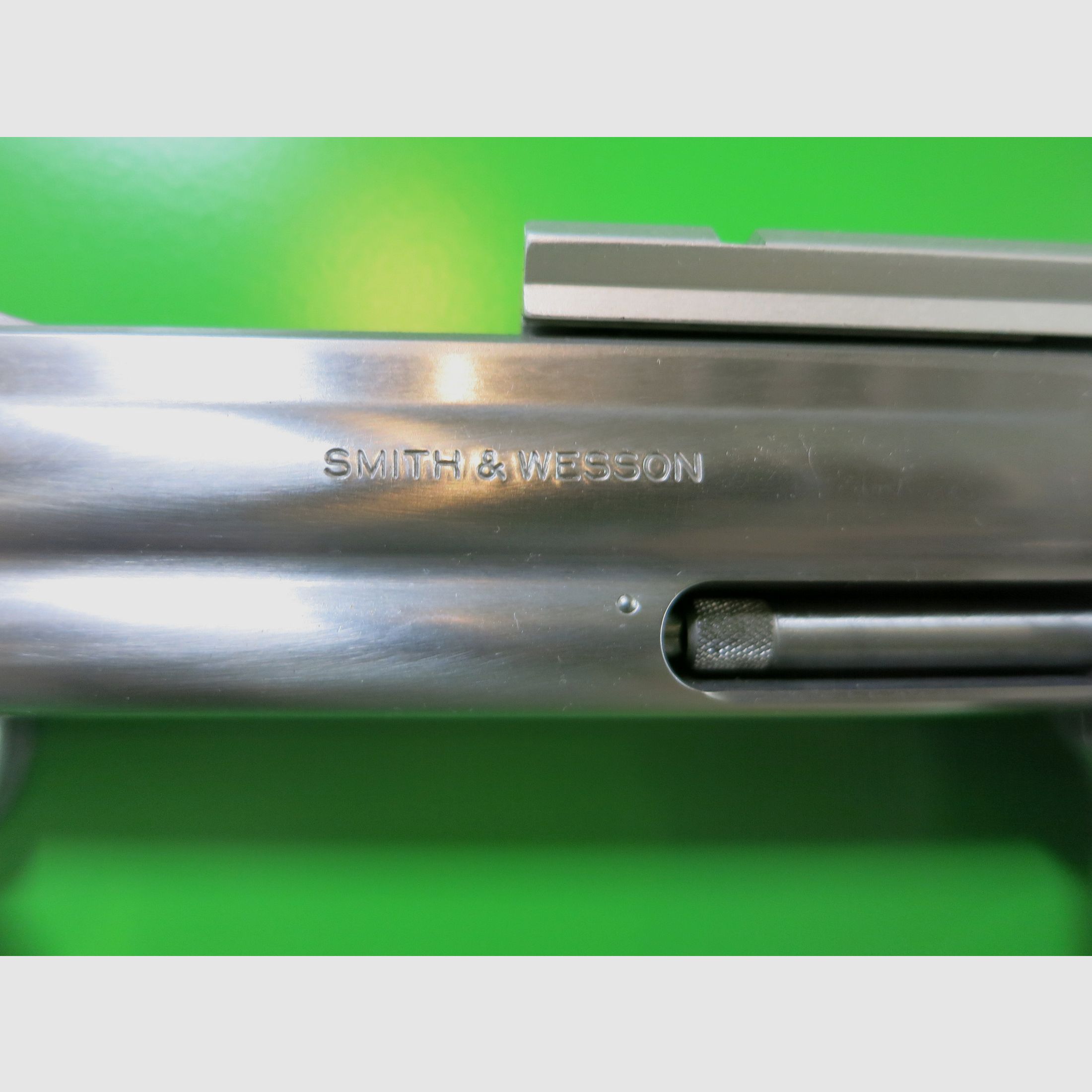 Smith & Wesson Mod. 686 Plus 6, .357 Magnum, 6" barrel, stainless, Picatinny rail #1-