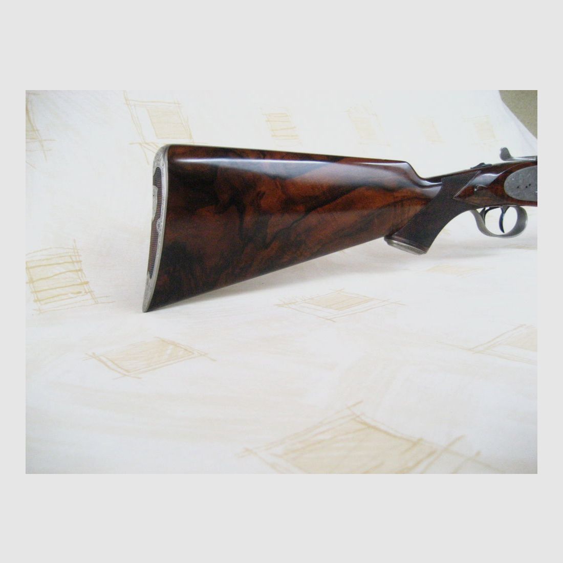 Goat Rooster & Son, Side Lock, Big Game Double Rifle Big Five