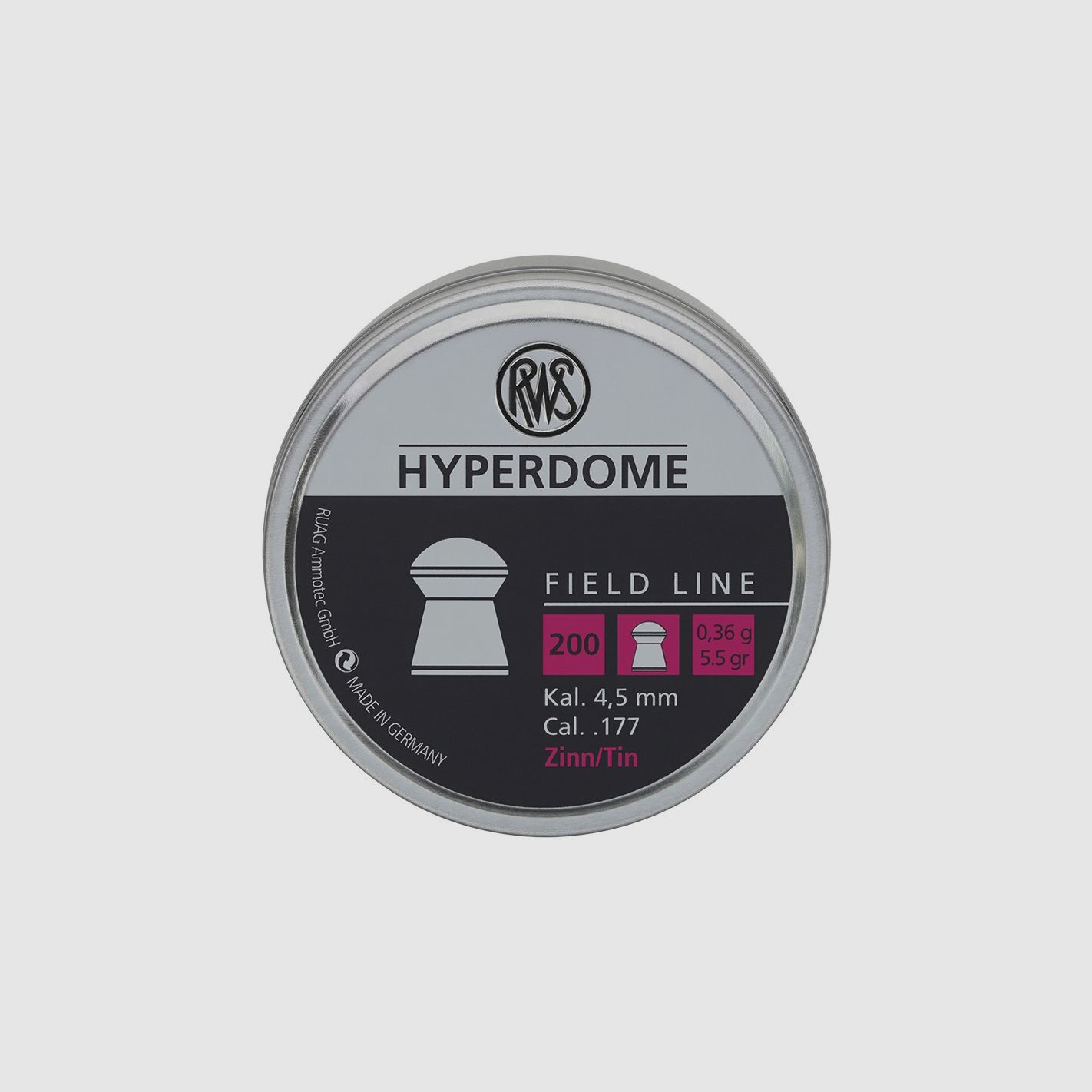 Geschosse Kal. 4,50 Rws Hyper Dome 0,36 g 200 Stk, Bild 1 von 2
