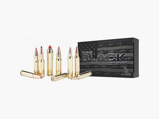 BALA HORNADY BLACK AMMO-300 BLACKOUT 110 GR V-MAX® BLACK™- Caja 20