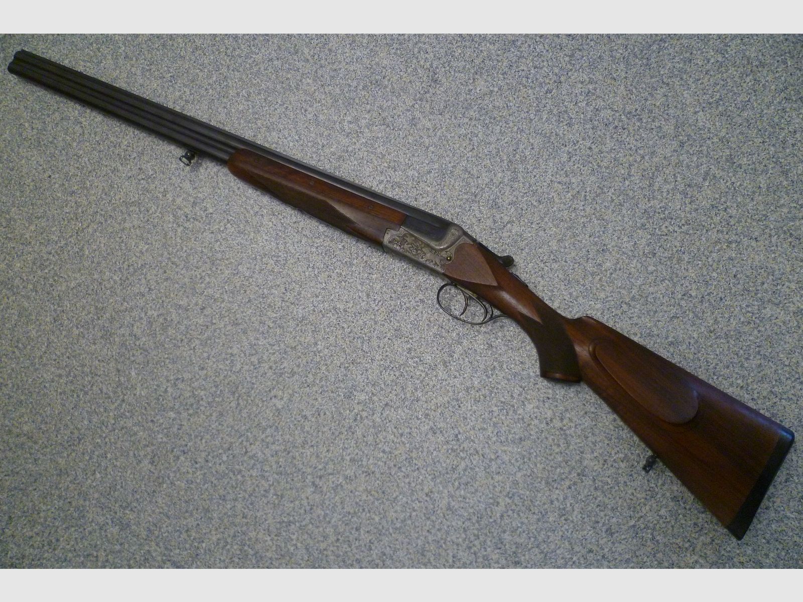 Fusil à deux canons superposés Merkel Suhl 16/70