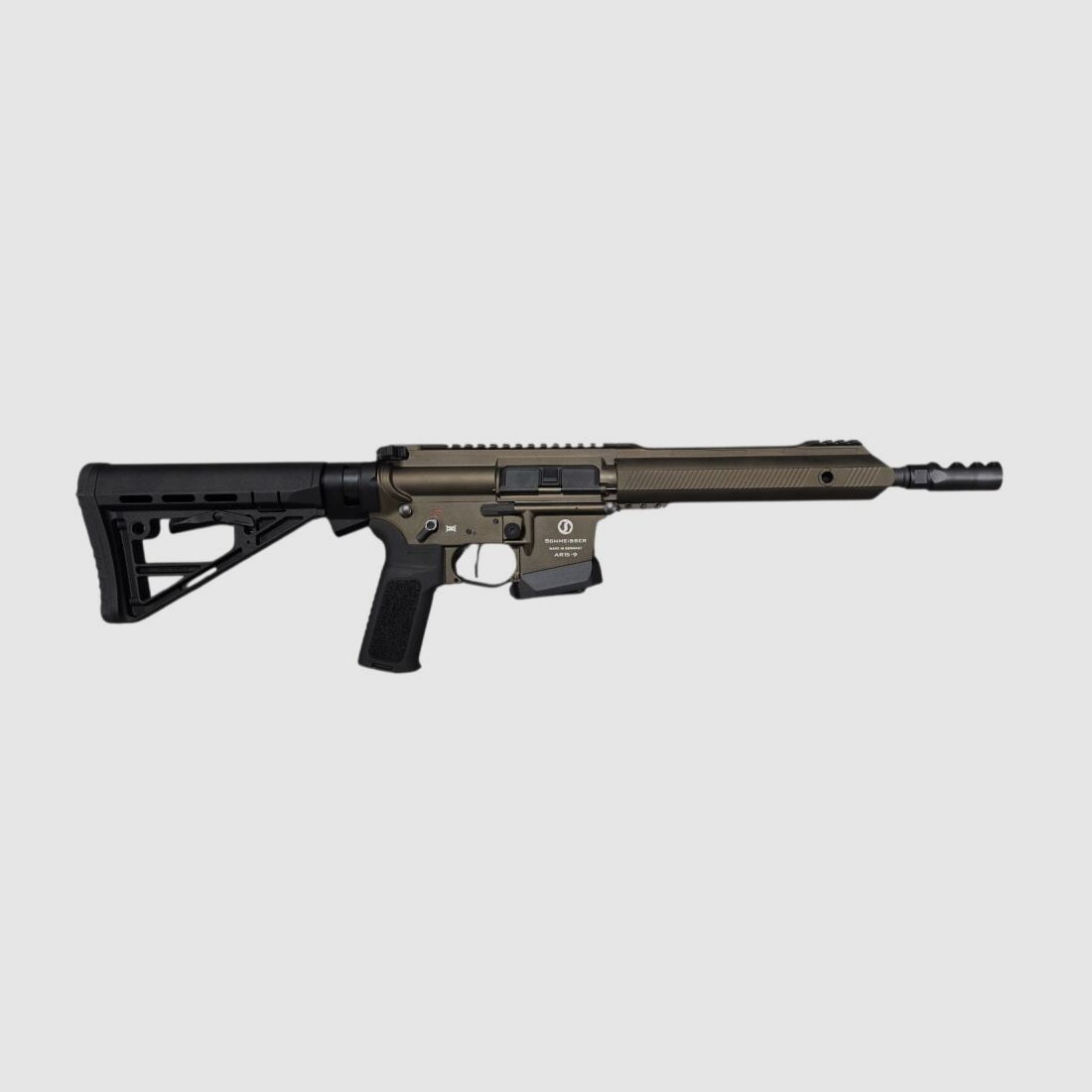 SCHMEISSER AR15-9 S4F Dynamic BRONCE Grey Sport 10,5" fucile 9mm disponibile immediatamente, spedizione +25€