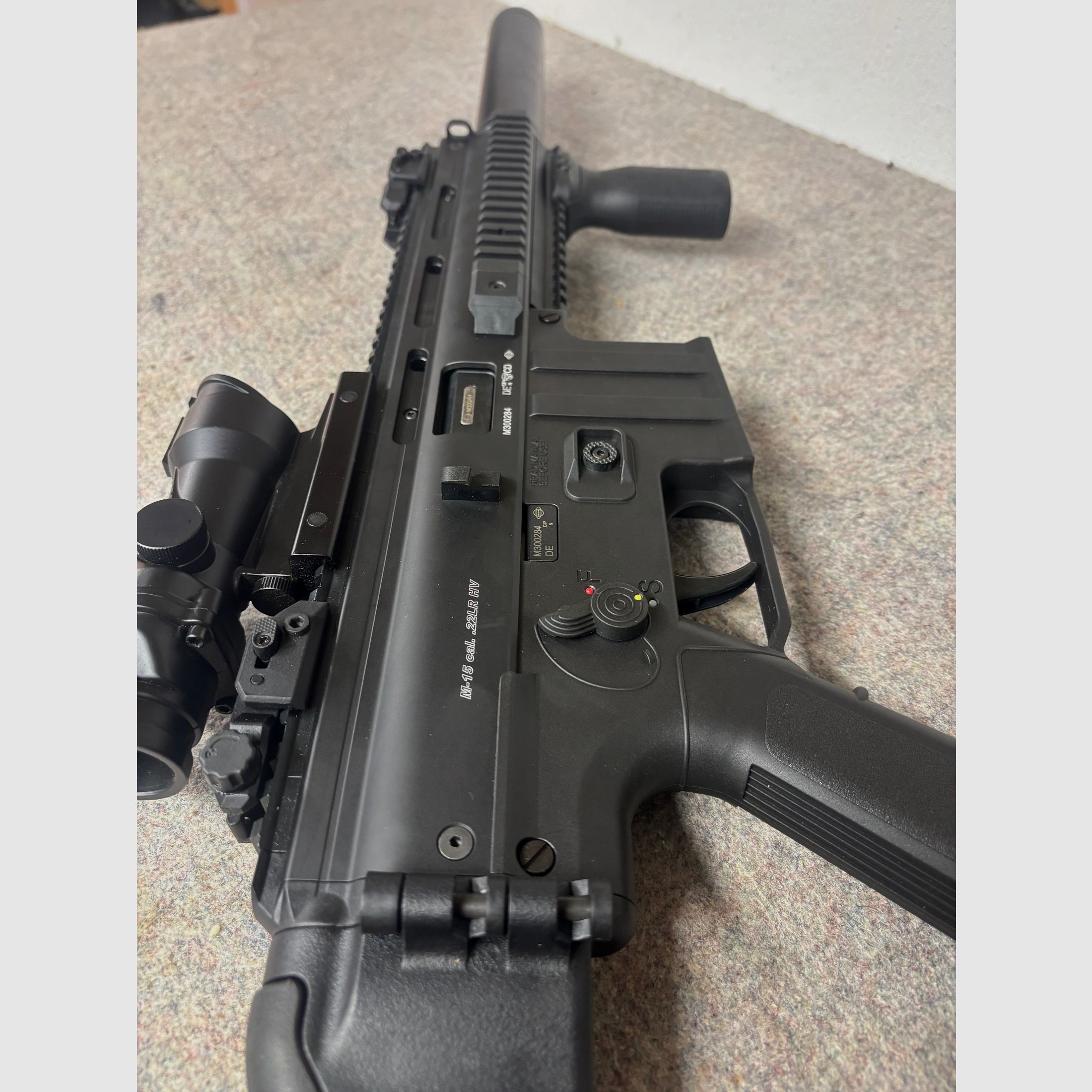 Mauser M15 SD semi-automatic rifle 22lr
