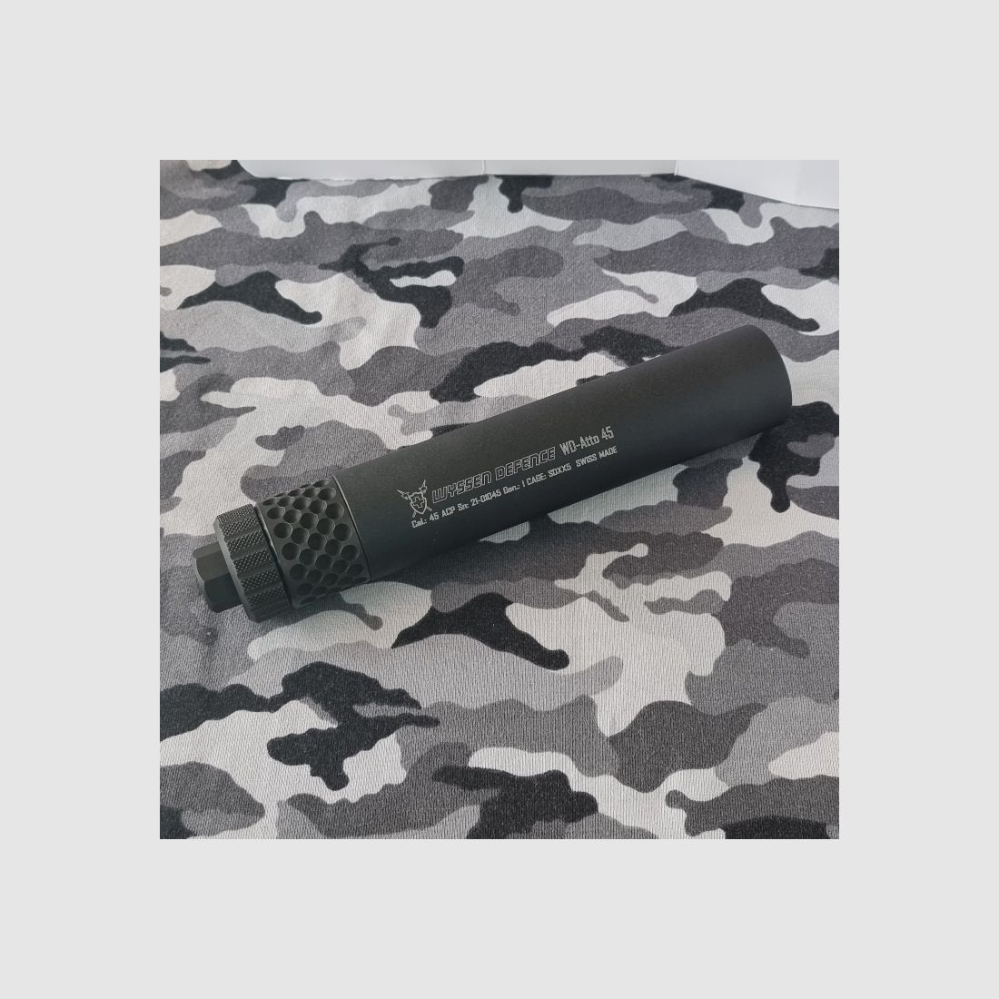 Wyssen Defence WD-Atto45 modérateur de son .45 ACP .45 ACP M16x1 filetage à gauche fde (flat dark earth)/brun moyen, image 1 sur 3