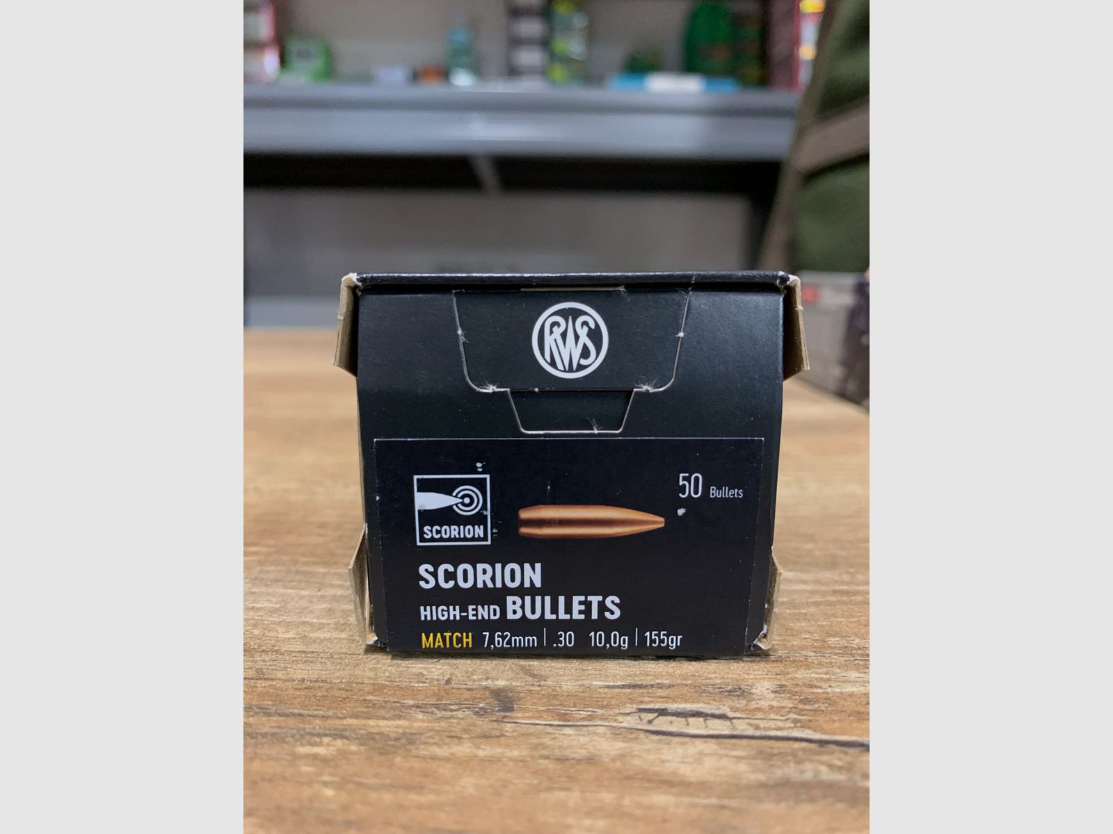 SCORION GESCHOSSE 30CAL 155GR