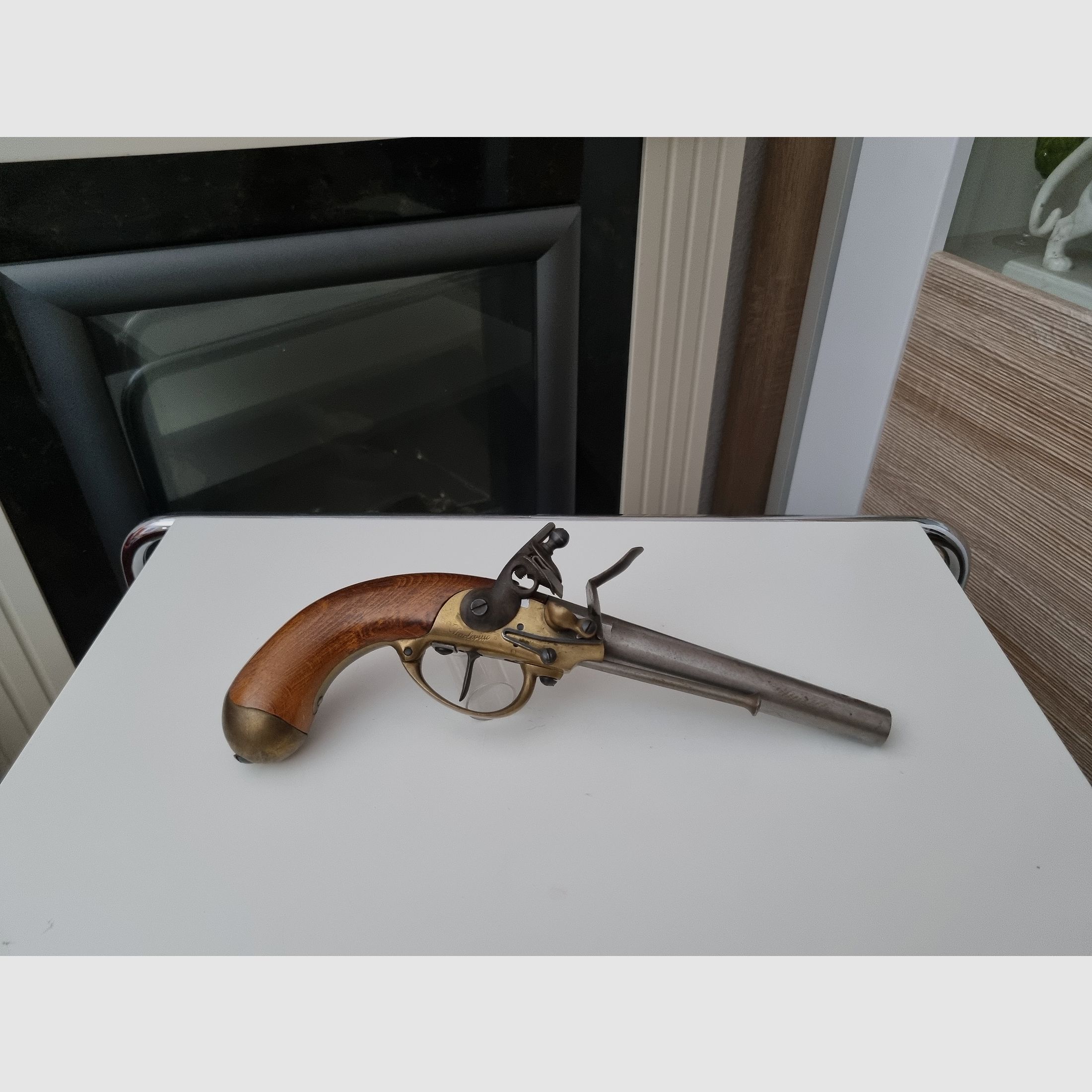 Armi San Marco Charleville 1777 flintlock pistol in caliber .69