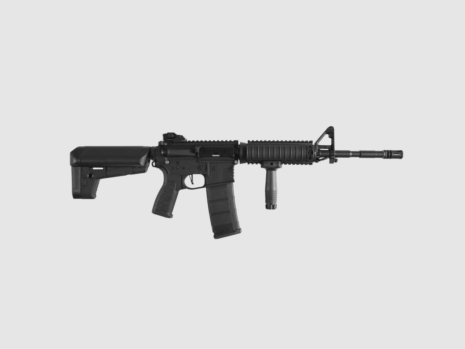 AR15 RIS CHARLIE Schwarz S-AEG Softair Gewehr Frei ab 18 Jahren | Delta Armory
