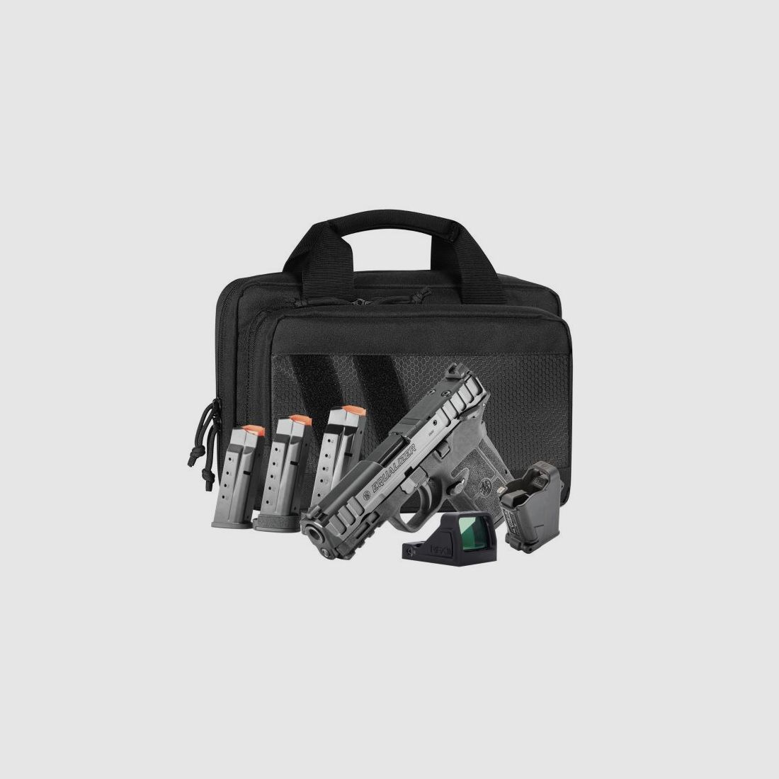 S&W Pistole Equalizer TS 9 x 19 Schwarz Carry On Bundle with RFX 11 and Savior Specialist Bag