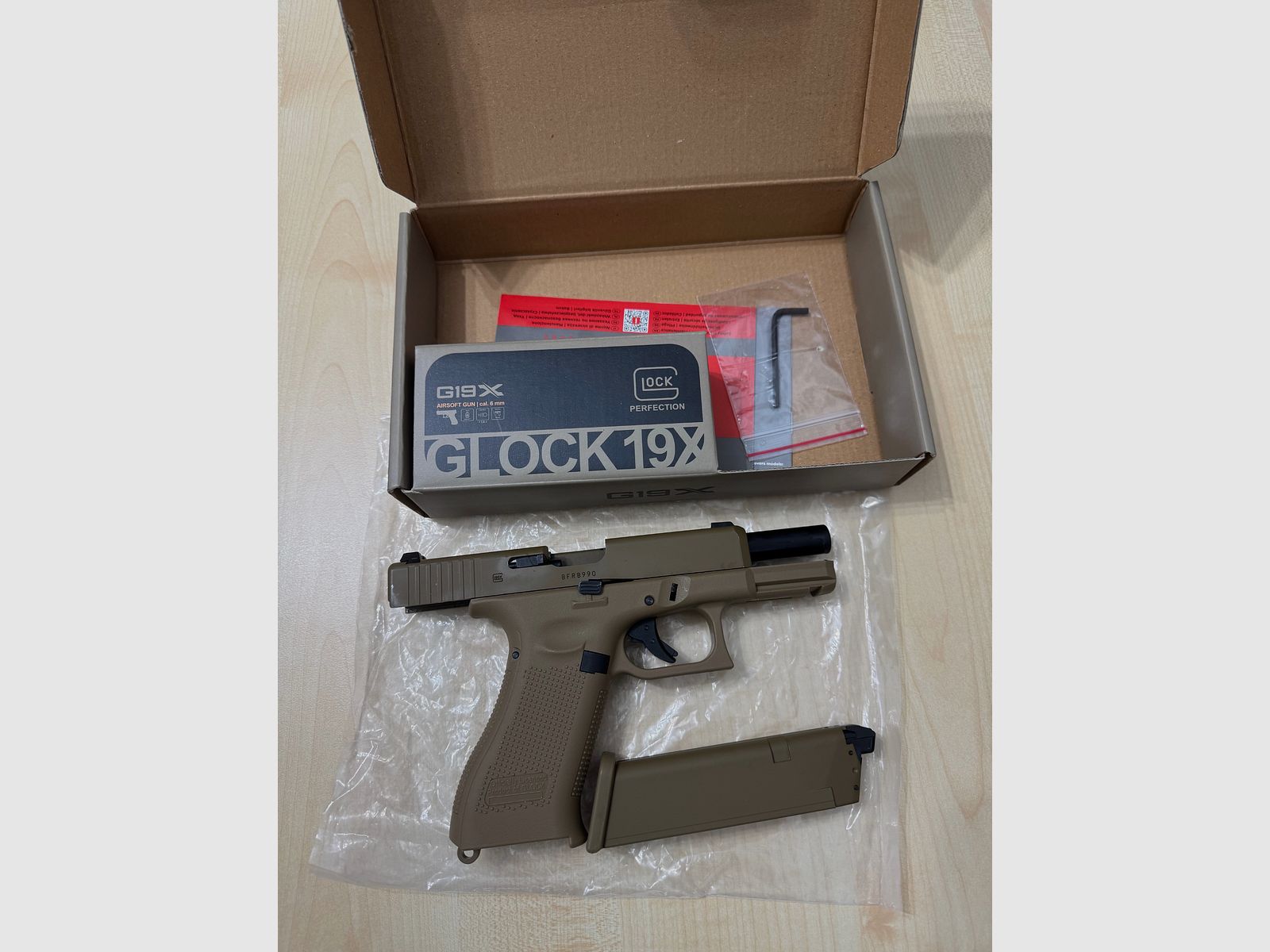 VFC Glock 19X GBB 6mm BB